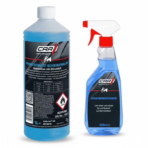 Anti-Frost-Set (Enteiser 500ml + Frostschutz Konzentrat 1l)