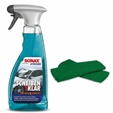 SONAX Scheibenpflegeset (inkl. 2 SONAX Mikrofasertücher)