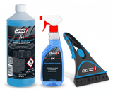 "Winter-Sorglos" Paket (Enteiser 500ml + Eiskratzer + Frostschutz Konzentrat 1l)
